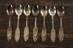 7st Teskedar i silver 103gram. A31