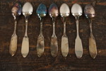 7st Teskedar i silver 103gram. A31