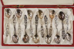 12st Teskedar i silver 170gram. A62