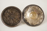 Små silverkoppar, silverljushållare mm 150gram. A75