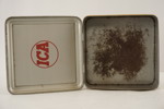 Vintage ICA plåtburk. A38