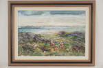 Nils Severin segelbåt  82x62cm. M40