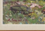 Nils Severin segelbåt  82x62cm. M40