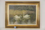 Larz Friberg 85 Svanar 83x64cm. M42