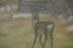 Larz Friberg 85 Rådjur 83x64cm. M43