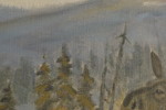 Larz Friberg 92 Älgar 73x51cm. M46