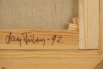 Larz Friberg 92 Älgar 73x51cm. M46