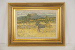 Larz Friberg 93 Älg Handöl 59x45cm. M51