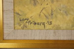 Larz Friberg 93 Älg Handöl 59x45cm. M51