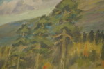 Larz Friberg 93 Älg Handöl 59x45cm. M51