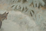 Larz Friberg 86 Räv 46x38cm. M56