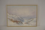Barn på stranden Tryck 71x51cm. M61 