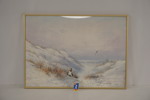 Barn på stranden Tryck 71x51cm. M61 