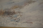 Barn på stranden Tryck 71x51cm. M61 