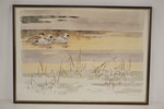 Ankor på sjön Tryck 72x52cm. M62