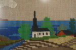 Väggbonad Fåglar över landskapet 91x72cm. M63