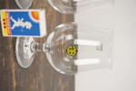 6st Jämtlands bryggeri Ölglas. G30