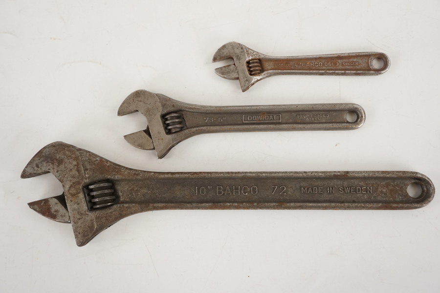 3st Skiftnycklar Bahco + Dowidat. D14