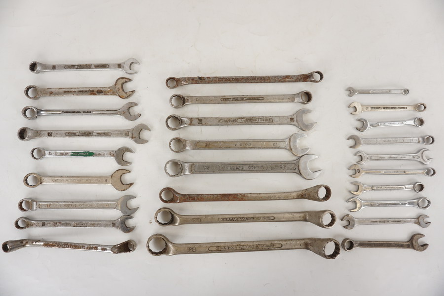 28st Blocknycklar Bahco, Belzer mm. D18