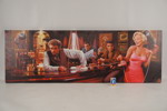 Elvis Presley Marilyn Monroe James Dean Tryck på kanvas. M65