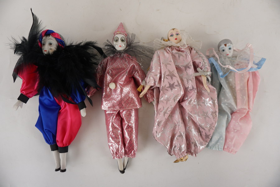 4st Porslindocka  Poirot. A110