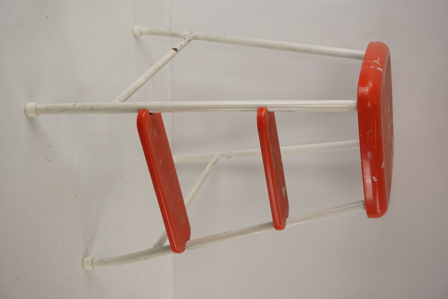 Vintage Stegpall röd. B257