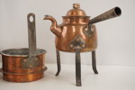 Kaffekanna i koppar mm. BC259
