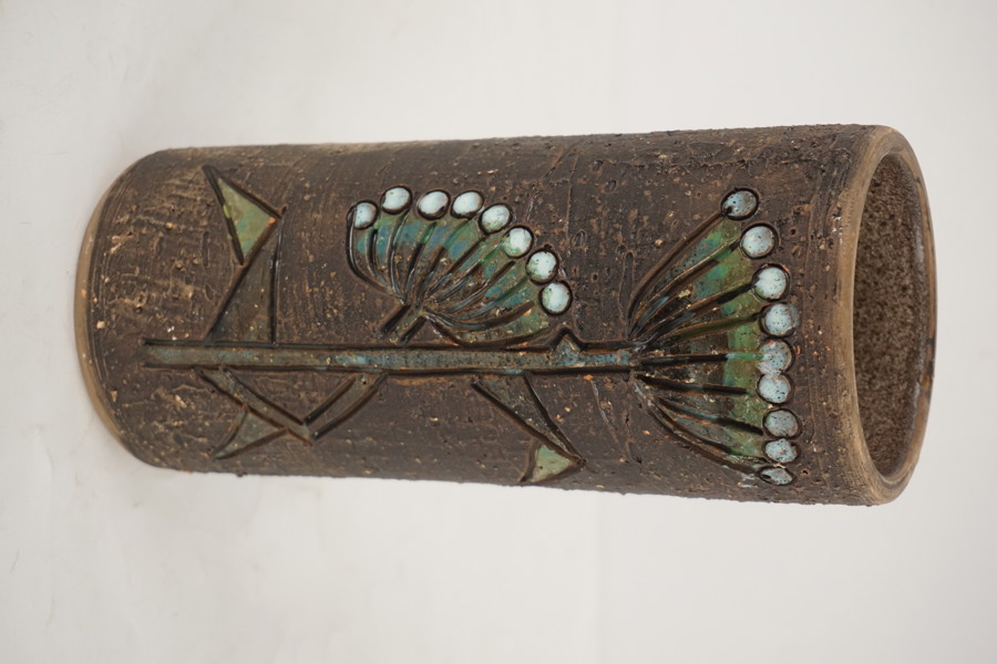 Tilgmans Blomvas i keramik. G38