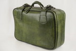 Resväska grön. B279