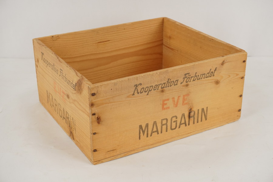 Eve margarin Trälåda. D43