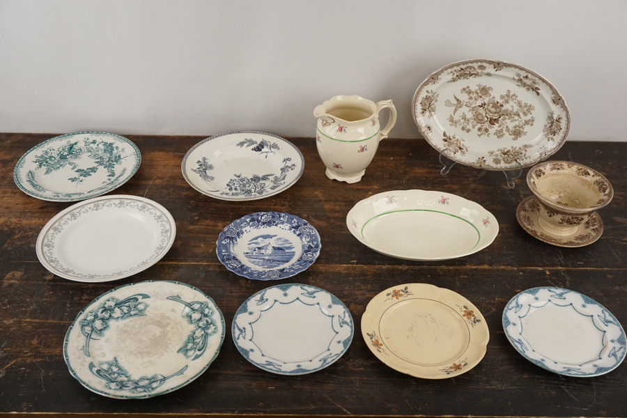 Rörstrand, Gefle, Gustavsberg, tallrikar mm. G49