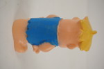 Vintage Flintstone plastfigur 1962. A123