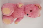 Vintage rosa nalle. A136