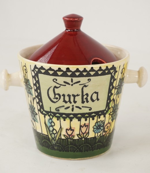 Deco Hälsingborg burk Gurka. G73