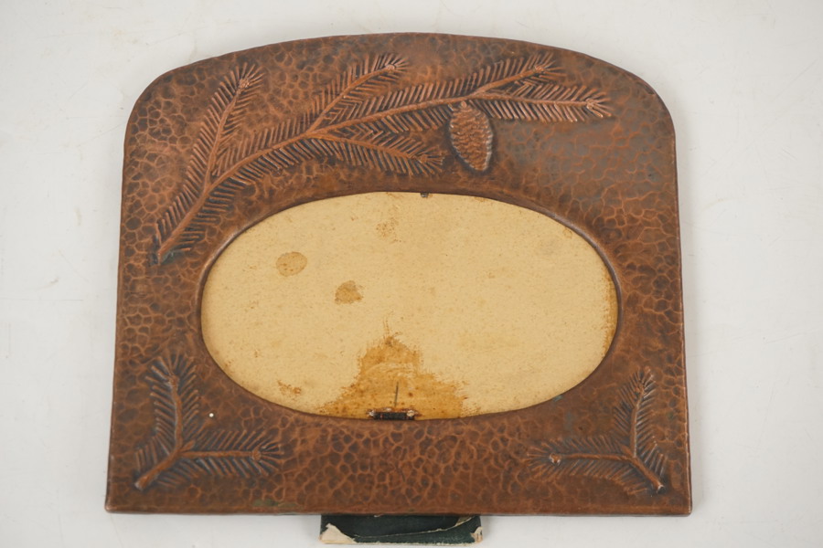 Vintage fotoram i koppar. A149