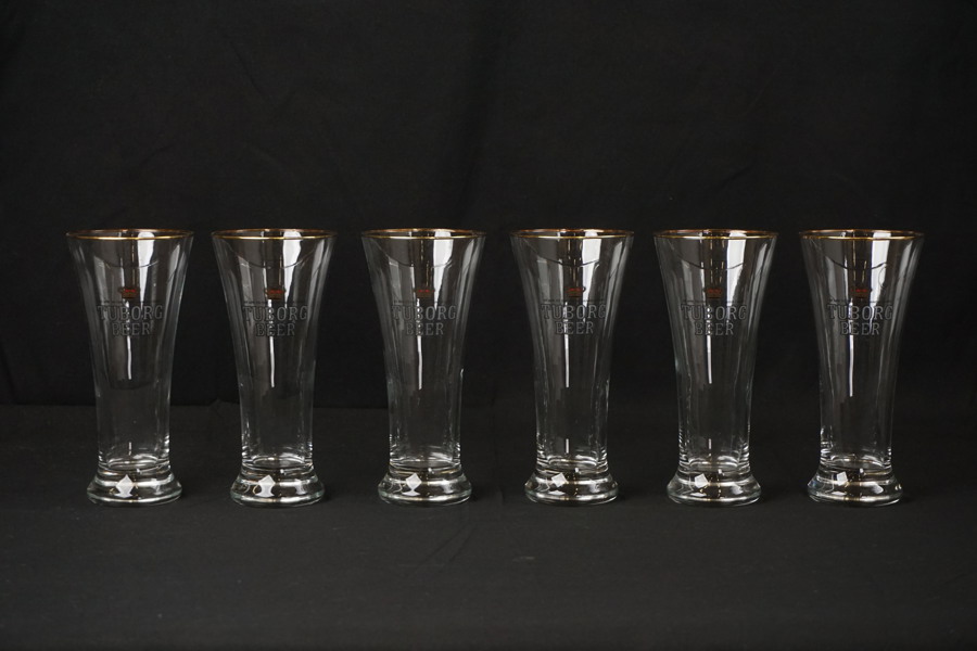 Tuborg Beer ölglas. G76