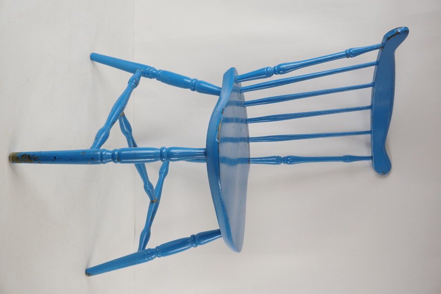 Stocka Pinnstol blå. B327