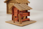 Miniatyr Trähus mm. A171