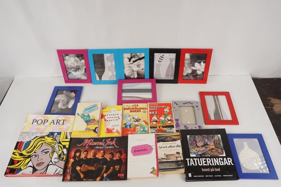 Böcker Pop Art, Tatueringar mm. BC343