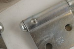 Dörrhandtag i mässing mm. D65