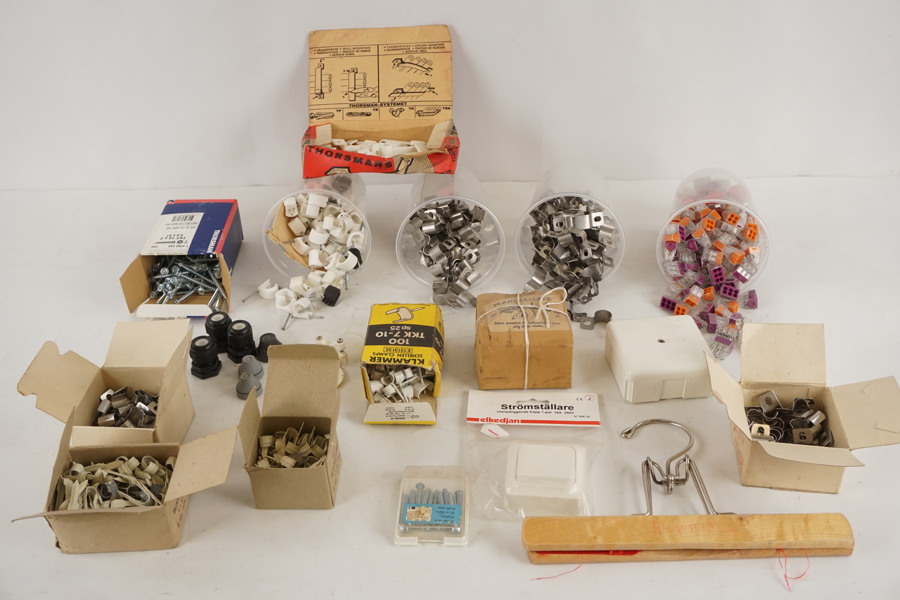 Kopplingsklämma, skruvar mm. D68