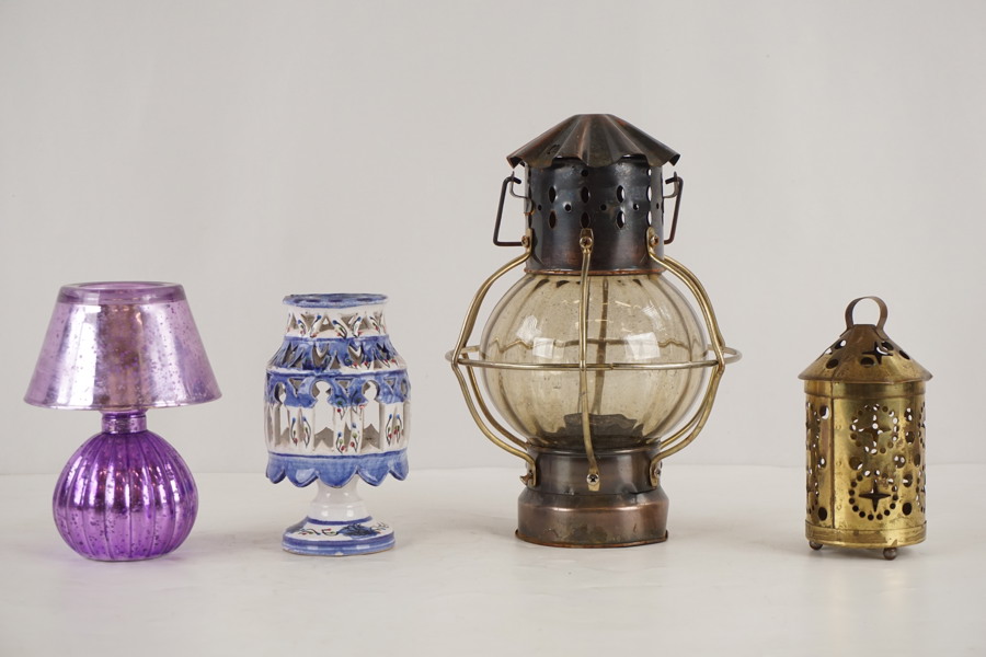 Vintage Nautik Ljuslykta mm. A219