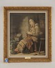 Tavla/tryck på duk, Johan Fredrik Höckert 58x68. M5/