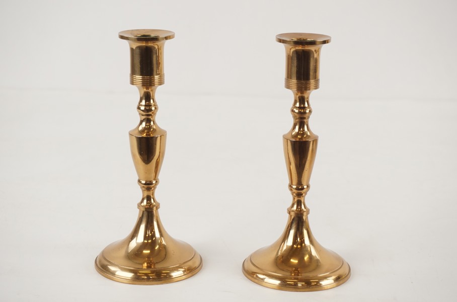 2st Ljusstake i mässing. A3