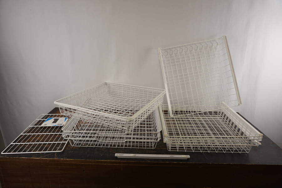 10st Elfa Trådkorgar. B21