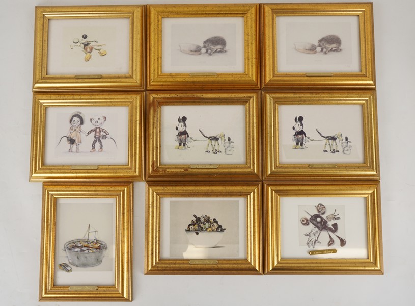 Lasse Åberg tryck. A45