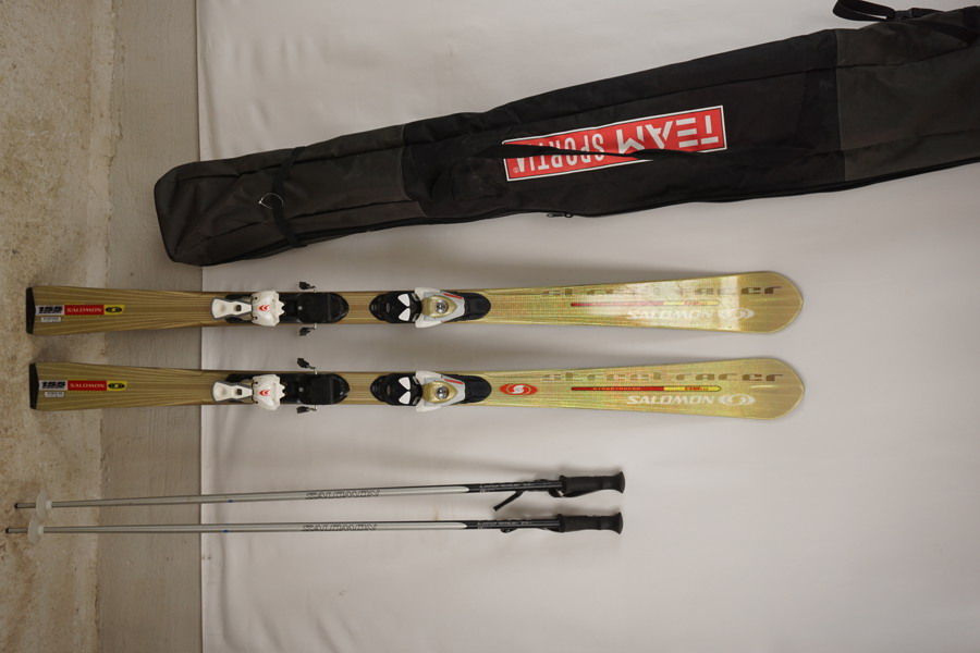 Salomon Street Racer 155 slalomskidor. B67