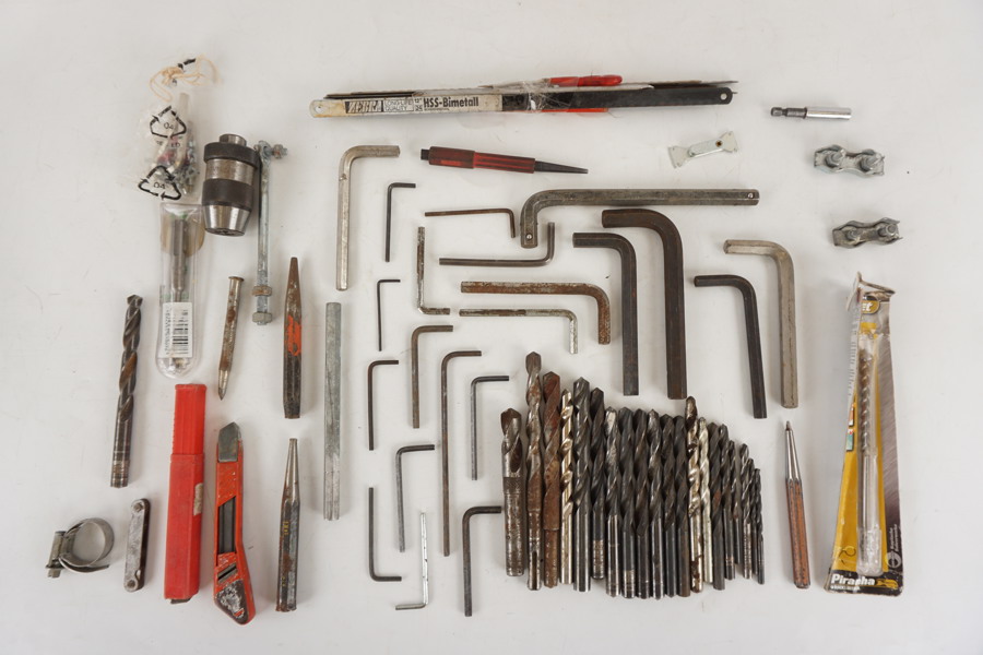 borrspets, chuck mm. D17