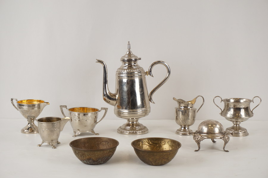 Tekanna i nysilver mm. A71