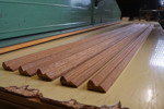 Teak dekorlist T75